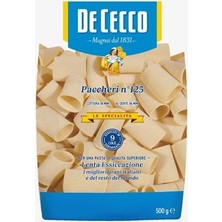 De Cecco Dececco Paccherı Kalın Boru Makarna 500 gr *5'li