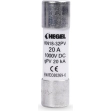 waterproof HEGEL 20A DC KARTUŞ SİGORTA