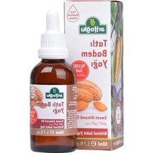 Esranın Dünyası 50 ml Soğuk Sıkım Tatlı Badem Yağı, Cilt ve Saç Için Besleyici