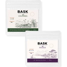Bask Coffee Espresso & Filtre Kahve Seti | 2X250 G