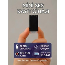 Invicta 32 Gb Ekstra Slim Ses Kayıt Cihazı USB Flash Bellek Mp3 Player Mini Müzik Çalar