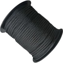 Esranın Dünyası Paracord 2 mm Paraşüt Ipi 10 Metre Siyah Tek Ebat