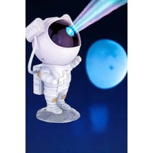 Kap Kaç Çocuklara Özel Projeksiyon Astronot Lamba Speaker Sevimli
