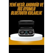 Kap Kaç Kablosuz Dijital Göstergeli Çağrı Cevaplayabilen Tws 5.0 Bluetooth Kulaklık