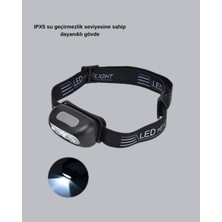Kap Kaç Gece Balıkçılığı Için Ultra Parlak Şarjlı Kafa Lambası | 4 Işık Modu + USB Şarj