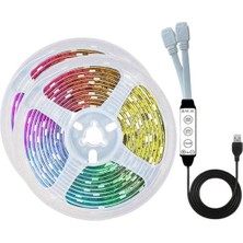 Kap Kaç Rgb Neon Şerit LED Lamba 10 Metre Iç Mekan Tasarımına Uygun
