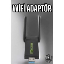Kap Kaç Wifi Adaptör Çift Bantlı Kablosuz Wifi Adaptörü