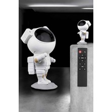 Kap Kaç Çocuklara Özel Projeksiyon Astronot Lamba Speaker Sevimli