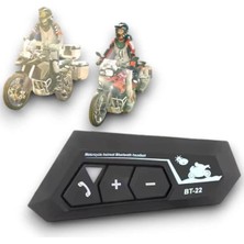 Kap Kaç Bt 22 Motorcu Kulaklığı
