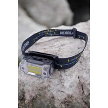 Kap Kaç Kafa Lambası LED Fener Pratik Taşınabilir Ayarlanabilir USB Şarjlı