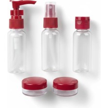 Kap Kaç 5 Parça Seyahat Dolum Şişesi Seti 30 ml Hafif Tasarım