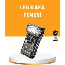 Brf Store Elivorasell Kamp ve Outdoor Için LED Far 10 Saat Pil Sensörlü Manyetik