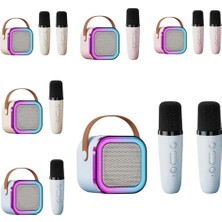 Kap Kaç Bluetooth, USB ve Aux Girişli Çok Fonksiyonlu Karaoke Hoparlör