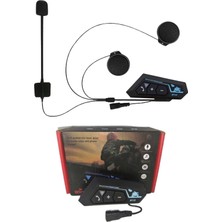 Kap Kaç Yeni Nesil Dinleme ve Konuşma Özellikli Intercom Kask Kulaklığı 5.0 Bluetooth