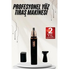 Kap Kaç Kulak Burun Tıraş Makinesi Taşınabilir Şarjlı 3 Başlıklı Uzun Ömürlü