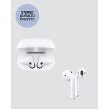 Kap Kaç iPhone 11 12 13 14 15 Uyumlu Dokunmatik Kulaklık Gürültü Önleyici Hd Görüşme