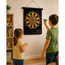 Kap Kaç Güvenli Manyetik Dart Seti 6 Dart Oklu Eğlenceli Hedef Oyunu