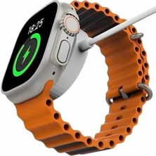 Kap Kaç 49MM Akıllı Saat Amoled Ekranlı Kadın Erkek Kol Saati Plastik Kordon