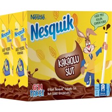 Brf Store Elivorasell Nesquik Kakaolu Süt 6'lı Paket (6 x 180 Ml)