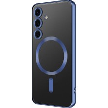 Spia Galaxy S24 Kılıf Magsafe Kamera Lens Korumalı Logo Gösteren Ince Hafif Spıa