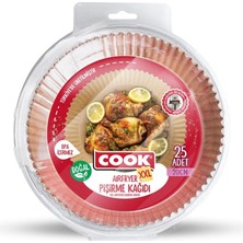 Brf Store Elivorasell Cook Airfryer Pişirme Kağıdı Xxl 20 Cm, 25 Adet