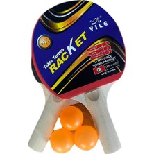 Brf Store Elivorasell Slipt Masa Tenisi Raket 3 Top Hediyeli