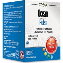 Brf Store Elivorasell Ocean Pulse Omega 3- Vit K2 - Vit D3 -Ubiquinol 30 Kapsül