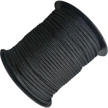 Brf Store Elivorasell Paracord 2 mm Paraşüt Ipi 10 Metre Siyah Tek Ebat