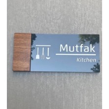 Brf Store Elivorasell Wooden Serisi Mutfak Kapı Isimliği