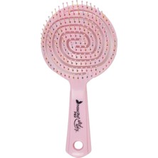 Brf Store Elivorasell Nascita Pro 3D Flexi Kontrol Açma Tarama Saç Fırçası Pembe - 40