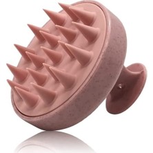 Brf Store Elivorasell Duş Tarağı Yumuşak Silikon Saç Yıkama & Saç Derisi Masaj Tarağı (Pembe)