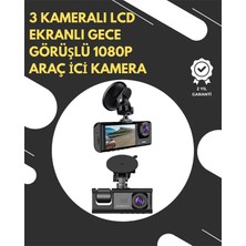 Brf Store Elivorasell G-Sensör ve Hareket Algılama Destekli 1080P Araç Içi Güvenlik Kamerası