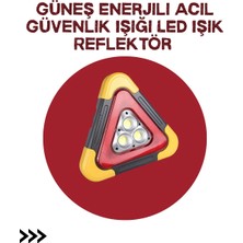 Brf Store Elivorasell Alüminyum Gövdeli LED Üçgen Reflektörlü Acil Işık