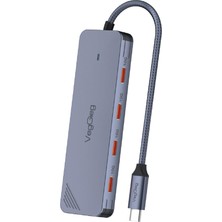 Brf Store Elivorasell 4 Portlu 10GBPS Type-C To 4*usb-C 3.2 Gen2 Type-C Çoklayıcı Dönüştürücü Hub