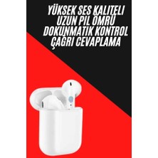 Brf Store Elivorasell Yeni Nesil Çift Mikrofonlu Dokunmatik Kablosuz Bluetooth Kulaklık