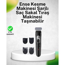Brf Store Elivorasell Paslanmaz Bıçaklı, Şarjlı ve Sessiz Saç Sakal Kesme Makinesi – Ev Kullanımı Için Ideal