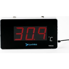 Brf Store Elivorasell TR923A Büyük LED Ekranlı Duvar Tipi Dijital Iç Mekan Termometresi
