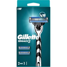 Brf Store Elivorasell Gillette Mach3 Tıraş Makinesi + 2 Adet Yedek Tıraş Bıçağı