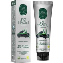 Brf Store Elivorasell Eyüp Sabri Tuncer Doğal Bambu Karbonlu Diş Macunu, 90ML
