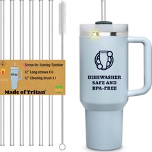 Brf Store Elivorasell Stanley Kupası 40 Oz Için Pipetler, Stanley 40 Oz Bardak Için Yedek Pipet, Yeniden Kulla