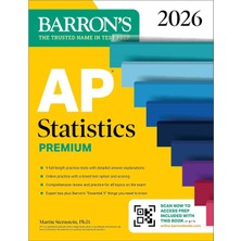 Brf Store Elivorasell Ap Statistics Premium, 2026: Prep Book With 9 Practice Tests + Comprehensive Review + On