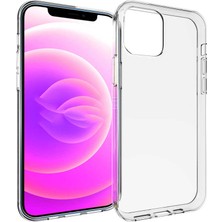 iPhone 15 Kılıf Kamera Korumalı Şeffaf Kalın Üstün Koruma Silikon Ottonova
