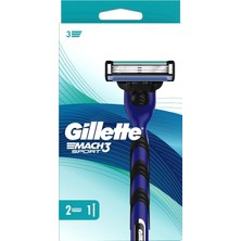 Brf Store Elivorasell Gillette Mach3 Sport Tıraş Makinesi + 2 Adet Yedek Tıraş Bıçağı