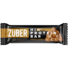 Brf Store Elivorasell Züber Şeker Ilavesiz Fıstık Ezmeli 45 gr 12LI Yüksek Protein Bar