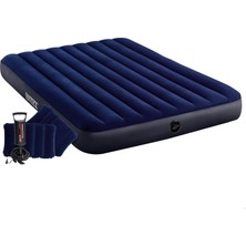Brf Store Elivorasell Intex Hava Yatağı, 64765, Renkli, 203 x 152 x 25 cm (Set)