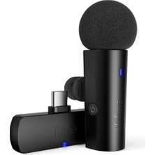 Brf Store Elivorasell Fifine M6 Kablosuz Yaka Mikrofonu - Youtuber - Tiktok - Android - Type C Bilgisayar