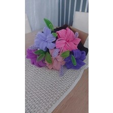 Sevimli Flower Şönil Çiçek Buketi