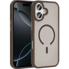 Ottonova iPhone 17 Kılıf Magsafe Destekli Kamera Yükseltili Silikon Mat Parmak Izi Tutmayan Nova