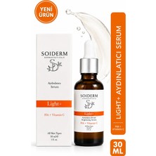 Soiderm Light+ Aydınlatıcı Serum - Hyalüronik Asit + Vitamin C