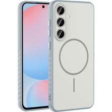 Galaxy S24 Fe Kılıf Kamera Lens Korumalı Magsafe Destekli Silikon Aden